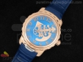 Freak RG Blue Dial on Blue Leather Strap A21J