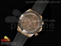 Daytona 116515 Noob 1:1 Best Edition Chocolate Dial on Black Rubber Strap A7750 (Free Extra Strap)