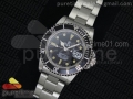 Vintage Submariner Style 7 SS Black Dial on SS Bracelet A2836