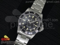 Vintage Submariner Style 5 SS Black Dial on SS Bracelet A2836