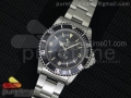 Vintage Submariner Style 4 SS Black Dial on SS Bracelet A2836