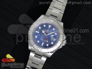 Yacht-Master 116622 1:1 Noob Best Edition Blue Dial on SS Bracelet SA3135