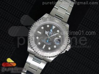 Yacht-Master 116622 JF 1:1 Best Edition 2016 Baselworld Gray Dial on SS Bracelet SH3135