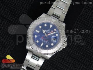 Yacht-Master 116622 1:1 Noob Best Edition Blue Dial on SS Bracelet A2824