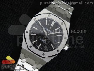 Royal Oak 41mm 15400 SS Lite Black Dial on SS Bracelet MIYOTA9015