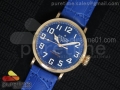 Pilot Type 20 RG Blue Dial on Blue Leather Strap A23J