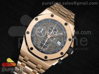 Royal Oak Offshore JF Best Edition Don Ramon de la Cruz on RG Bracelet A7750