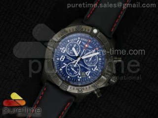 Avenger Skyland PVD Blue Dial on Black/Red Nylon Strap Swiss ETA Quartz