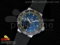 Great Barrier Reef Limited Edition II SS Black Dial on Black Rubber Strap A2836