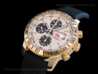 Mille Miglia GMT Chrono Panda Dial Two Tone