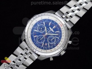 Bentley Motors T SS Blue Dial on Bracelet A7750