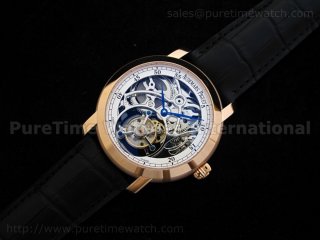 Jules Audemars Skeleton Tourillon RG White Dial