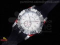 Easy Diver Automatic SS White/Red on Rubber Strap ETA2824