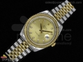 Date Just II 41mm SS/YG Gold Dial Diamond Marker SS/YG Bracelet