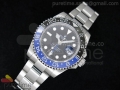 GMT-Master II 116710BLNR Black/Blue Ceramic Bezel Black Dial on SS Bracelet A2836