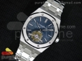 Royal Oak 41mm Tourbillon SS Blue Dial on SS Bracelet