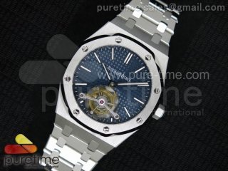 Royal Oak 41mm Tourbillon SS Blue Dial on SS Bracelet