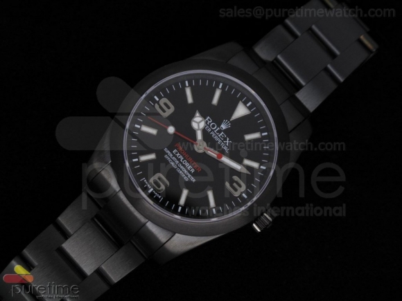 EXPLORER I Pro Hunter PVD Black Dial PVD Bracelet