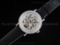 Classique Skeleton Tourbillon Lite SS Diamond Bezel