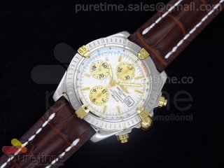 Chronomat Evolution SS/RG White Dial A7750