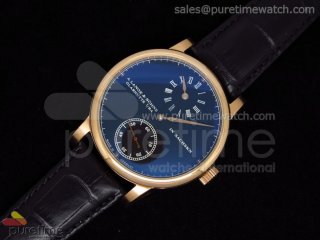 Classic Regulator RG Blue Dial on Leather Strap A17J