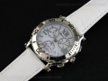 Happy Sport Chronograph SS White