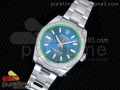 Milgauss 116400 GV ARF 1:1 Best Edition Green Sapphire Blue Dial on SS Bracelet A2824