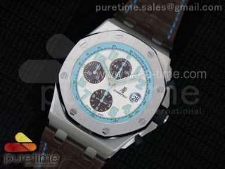 Royal Oak Offshore Montauk Highway JF Best Edition on Brown Leather Strap A7750 V3