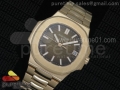 Nautilus Jumbo 5711 RG 1:1 Best Edition Brown Textured Dial on RG Bracelet MIYOTA 9015