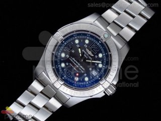 SuperOcean Steelfish H-Maker SuperLumed Black Dial on Bracelet ETA2836