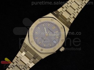 Royal Oak Automatic YG Grey Dial on Bracelet A2824