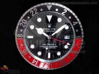 Rollie GMT-Master II 16570 Black/Red Style Wall Clock