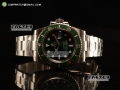 Submariner SS AR Green Dial Green Bezel on SS Bracelet Clone 3135