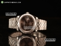 Rolex Datejust 37mm Swiss ETA 2836 Automatic Steel Case with Jubilee Steel Bezel Pink Dial Roman Steel Bracelet