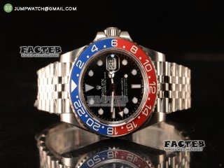 Rolex GMT-Master II New Release Blue/Red Bezel With Original Functional Movement Steel Case 126710BLRO