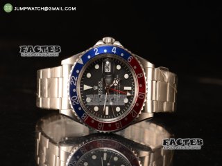 Rolex GMT-Master II Vintage Red/Blue Bezel Automatic (Correct Hand Stack) 16700