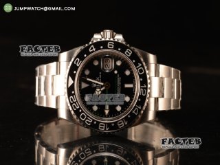 Rolex GMT-Master II Ceramic All Black Bezel Automatic (Correct Hand Stack) 116710LN