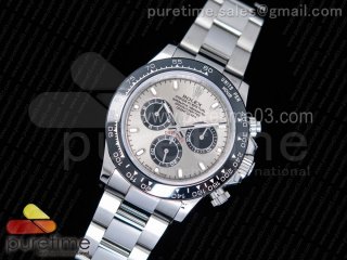 Daytona 116519 SS Gray/Black Dial on SS Bracelet A4130