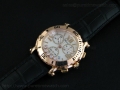 Happy Sport Chronograph Rose Gold White