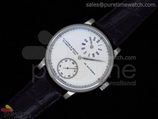 Classic Regulator SS White Dial on Leather Strap A17J