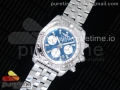 Chronomat B01 44 SS GF 1:1 Best Edition Blue Dial on SS Bracelet A7750