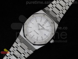 Royal Oak 41mm SS White Dial on SS Bracelet A2824