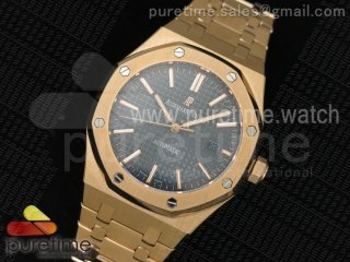 Royal Oak 41mm 15400 Lite RG Blue Dial on RG Bracelet A3120