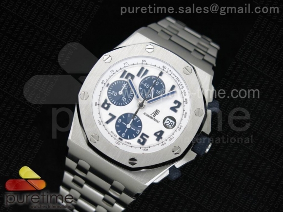 Royal Oak Offshore JF 1:1 Best Edition "Navy" on SS Bracelet A7750