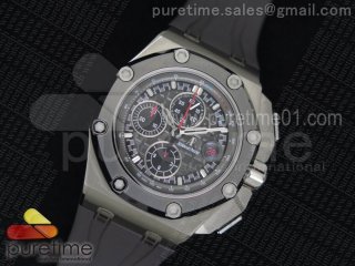 Royal Oak Offshore 44mm Titanium Michael Schumacher 1:1 Noob Best Edition A3126