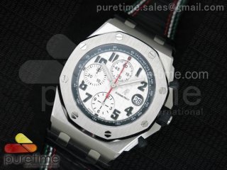 Royal Oak Offshore JF Best Edition "Pride of Mexico" on Black Leather Strap A7750