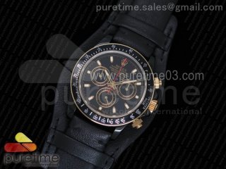 Daytona Les Artisans De Genève & Kravitz Design LK 01 Customized on Black Leather Strap A4130/Black