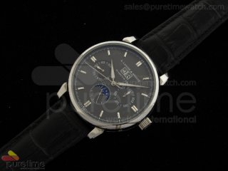 Saxonia Annual Calendar SS Grey Dial