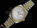 Date Just II 41mm SS/YG White Dial Diamond Marker SS/YG Bracelet